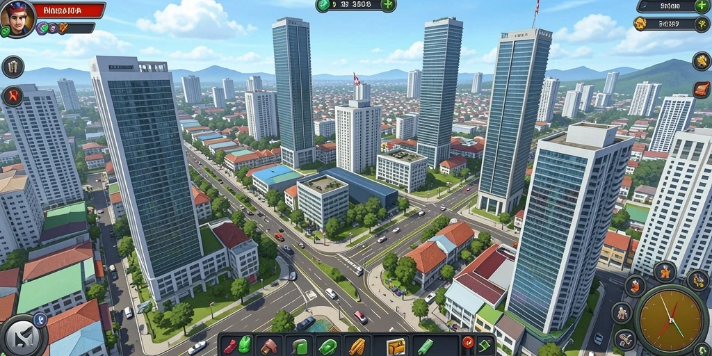 Screenshot menunjukkan tampilan antarmuka yang menarik.
