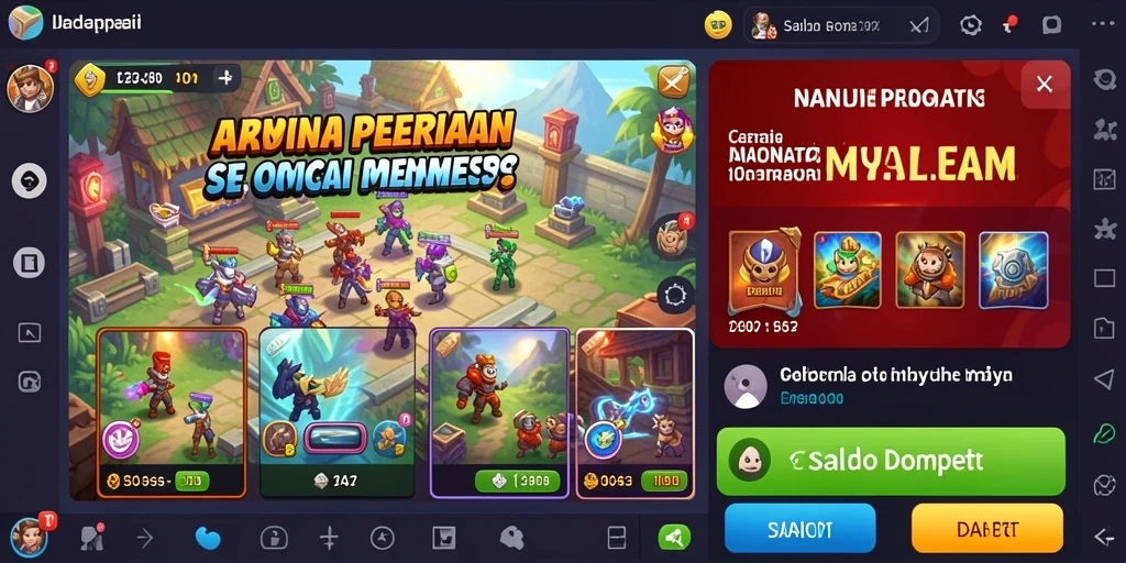 Tampilan layar awal DMD686 yang menawan.