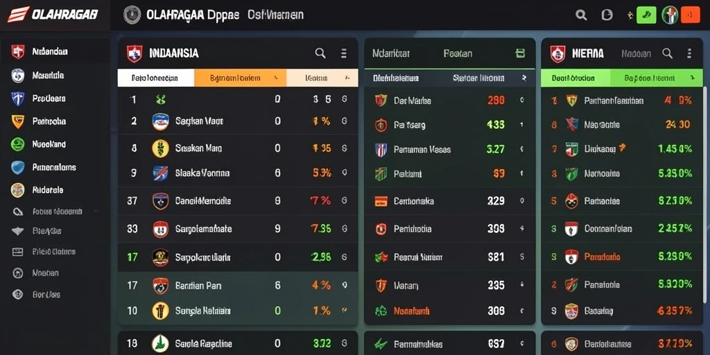 Tampilan menu utama yang menarik dan mudah dinavigasi.