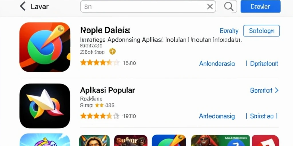 Tampilan antarmuka yang menarik dan user-friendly.