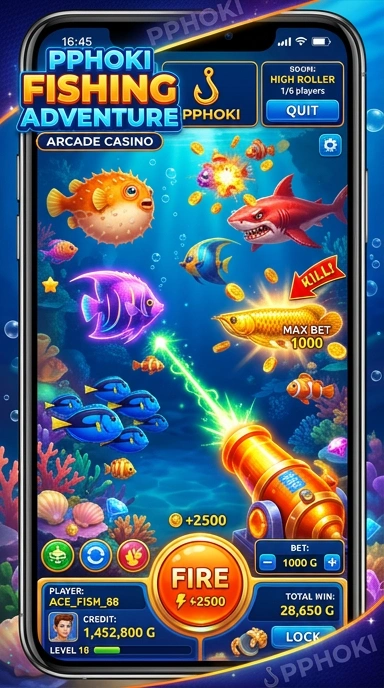 Pratinjau antarmuka pphoki — aplikasi APK resmi Android v2.2.6